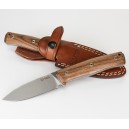 Lionsteel nož B35 Santos Wood Sleipner