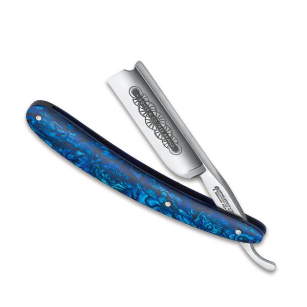 boker manufaktur solingen blue shell 140557O britva paua