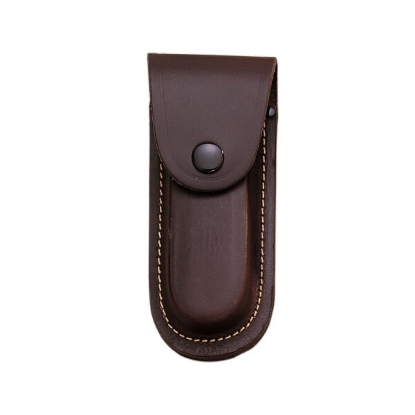 fb05 kozna futrola large leather sheath for folding knives 40 x 130 mm