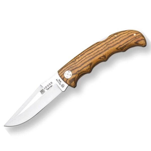 hunting folding knife joker terrier noz bocote 9 cm blade length nb18