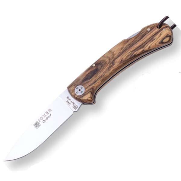 joker cocker noz bocote hunting folding knife nb134