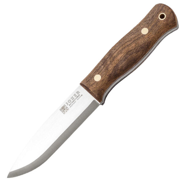 joker scandi walnut handle survival and bushcraft knife bushlord joker noz