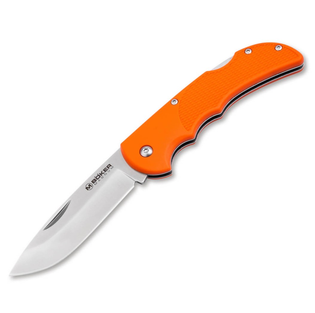magnum hl single pocket knife orange 01ry805 magnum hl single pocket knife orange 01ry805