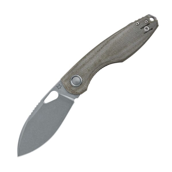 FX 530 MOD Fox noz Chilin M398 green micarta