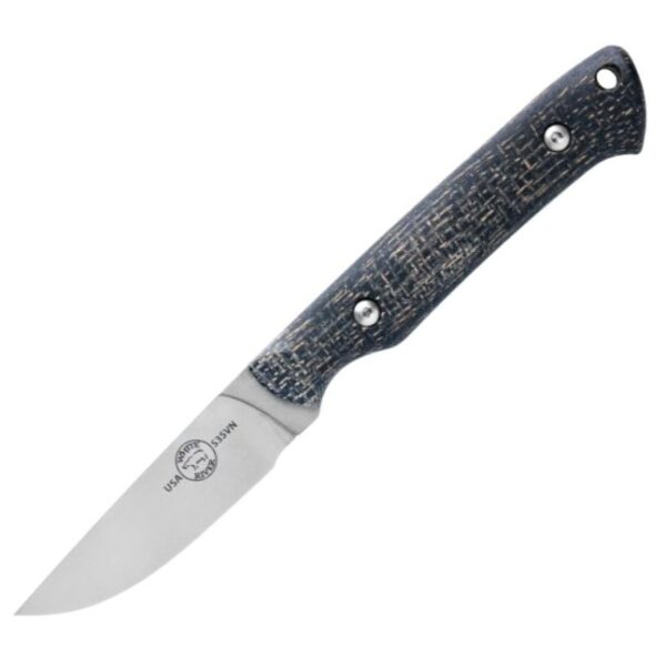 White River Small Game Hunter Fiksni Nož CPM S35VN Black Micarta Kydex