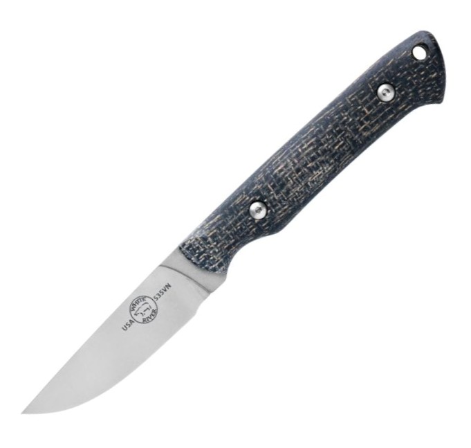 White River Small Game Hunter Fiksni Nož CPM S35VN Black Micarta Kydex