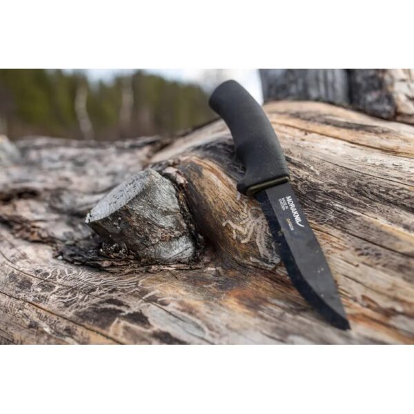 morakniv bushcraft black noz