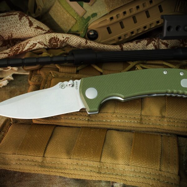 ASTOR Liner Lock Green G 10