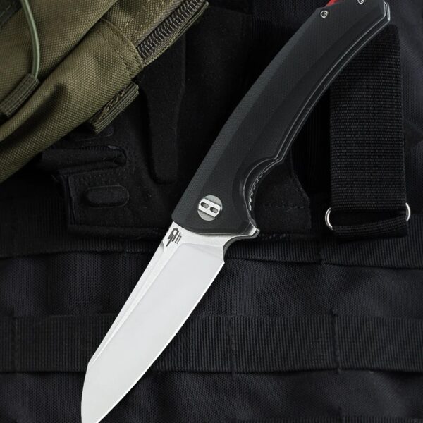 bestech texel black g10 d2 steel