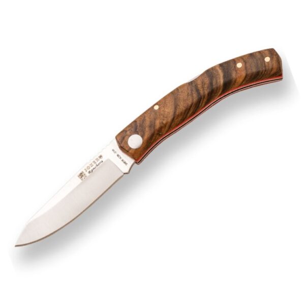 walnut handle joker ranchera folding knife nn154 noz