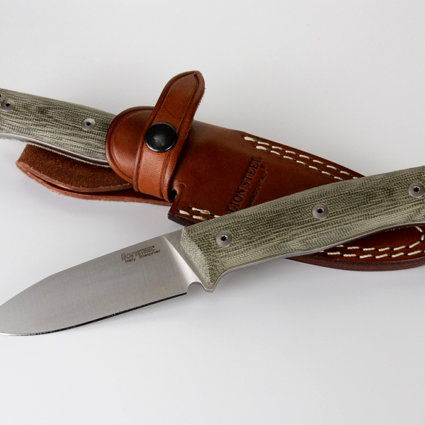 Lionsteel noz B35 green micarta sleipner celik