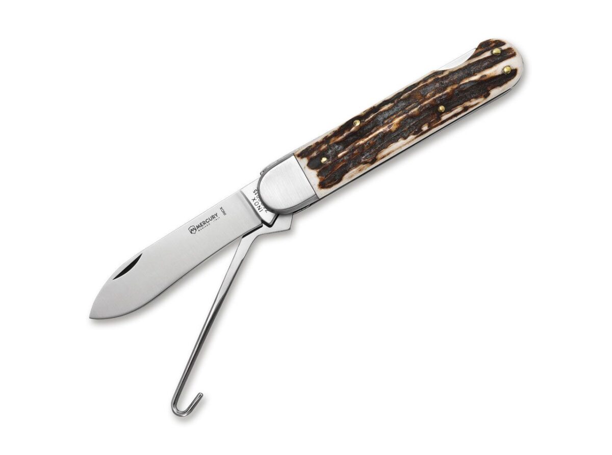 Mercury sklopivi lovacki noz knife rog 921 2tdc za drobljenje