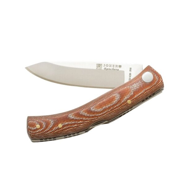 joker noz ranchera knife micarta canvas 14c28n folder