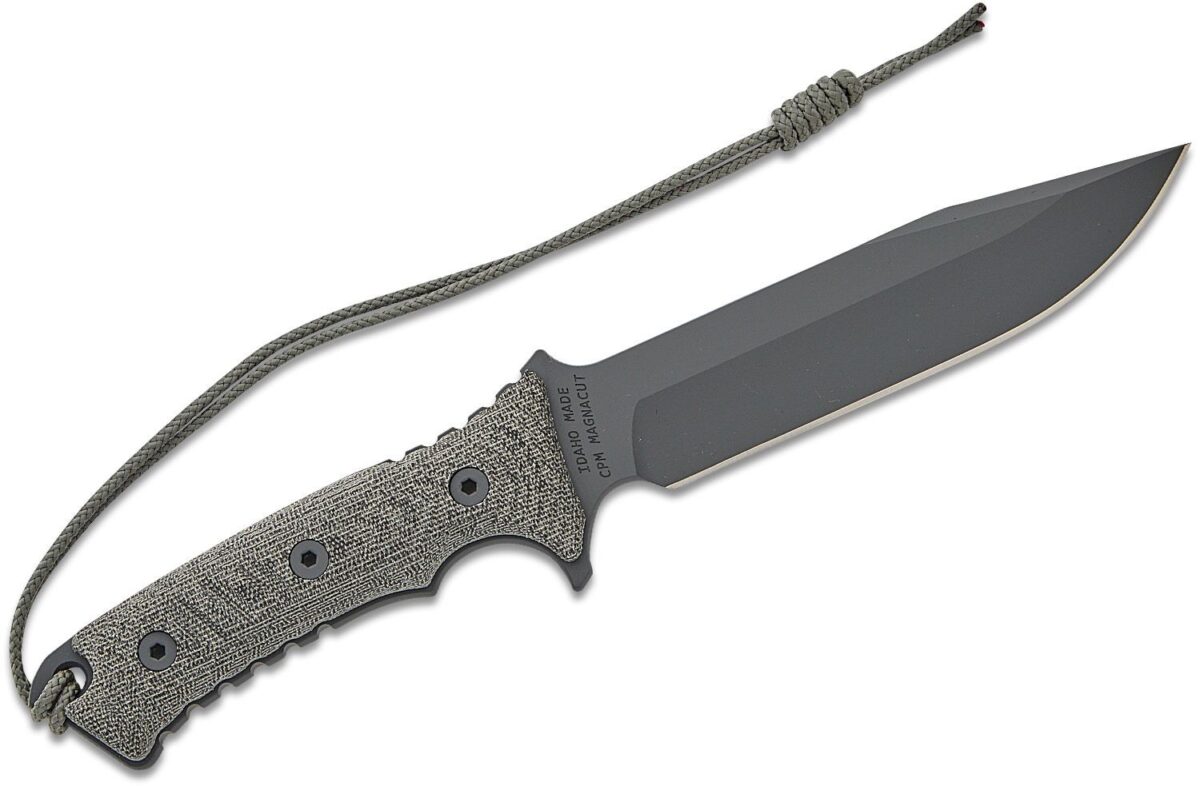 chris reeve pacific magnacut plain edge micarta noz