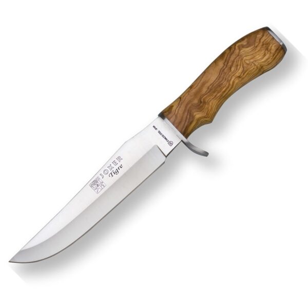 joker co34 tigre 17 olive wood handle 17 cm hunting knife