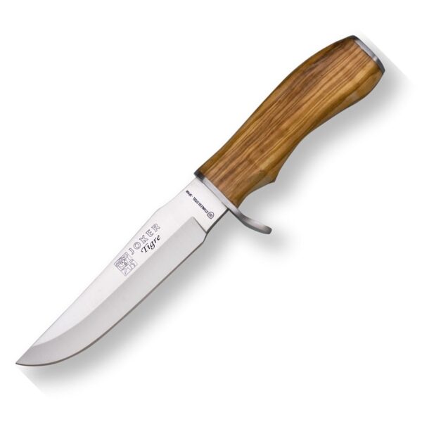 joker tigre co33 lovacki noz olive wood 14 cm hunting knife