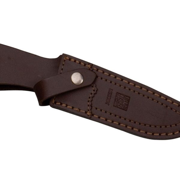 olive wood handle 14 cm stainless steel blade hunting knife joker tigre co33 futrola