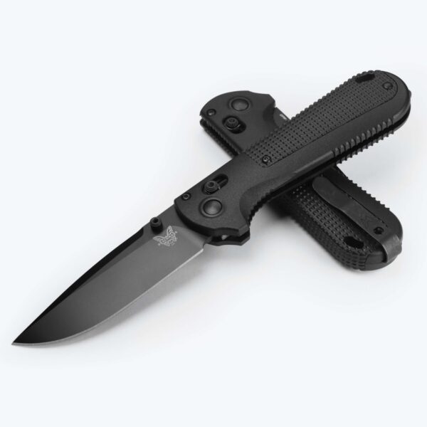 430BK 02 benchmade redoubt cpm d2 black black noz