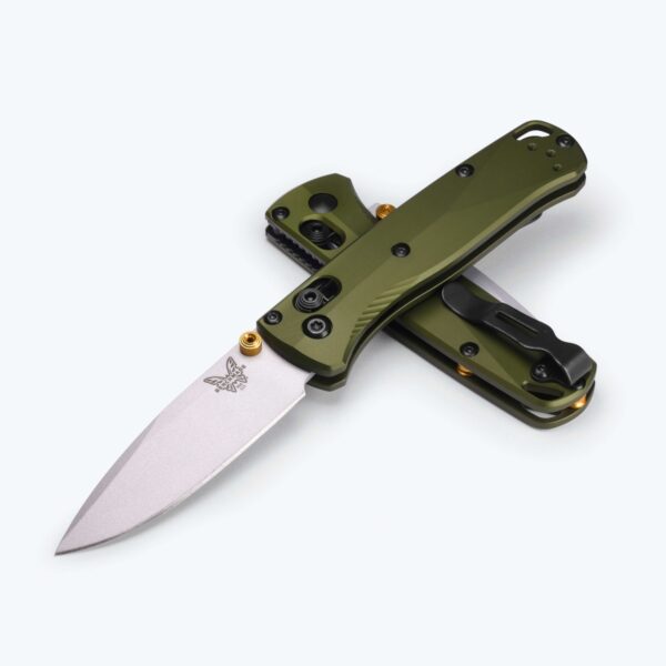 533SL 10 benchmade mini bugout s90v woodland green aluminum edc noz