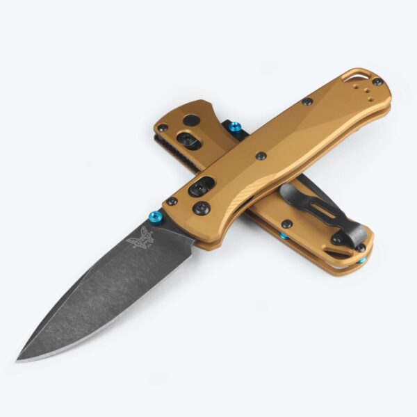 535BK 07 benchmade bugout m390 burnt brass noz