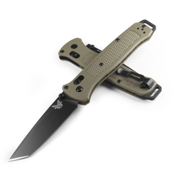 537BK 06 benchmade bailout s30v ranger green grivory edc noz