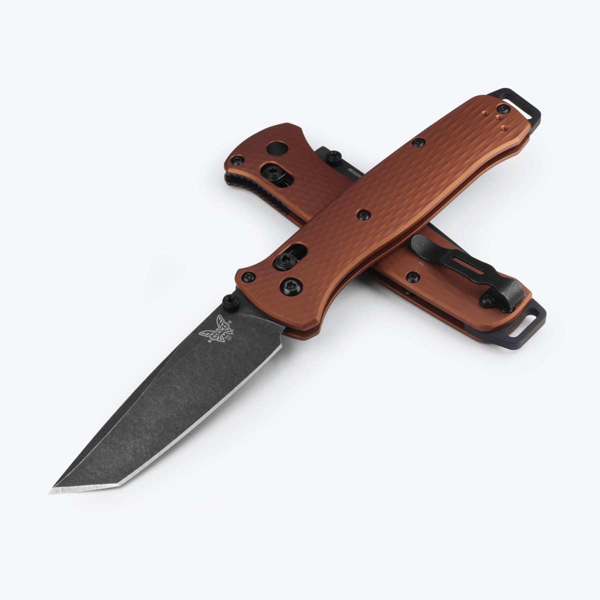 537BK 07 benchmade bailout magnacut burnt copper aluminum tanto noz 537BK 07 benchmade bailout magnacut burnt copper aluminum tanto noz