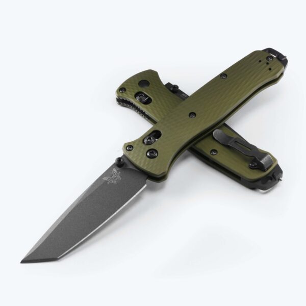 537GY 1 benchmade bailout tanto cpm m4 edc noz woodland green