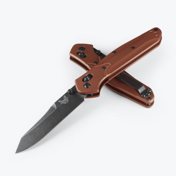 940BK 03 benchmade osborne magnacut burnt copper aluminium edc noz