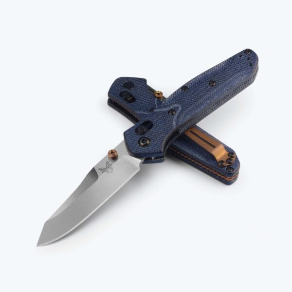 945 04 benchmade mini osborne m390 denim micarta edc noz