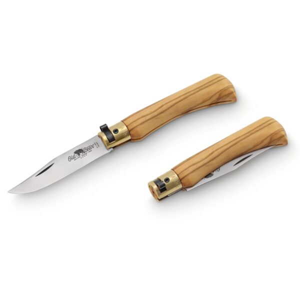 antonini 9307 19 LU old bear olive knife noz maslina medium
