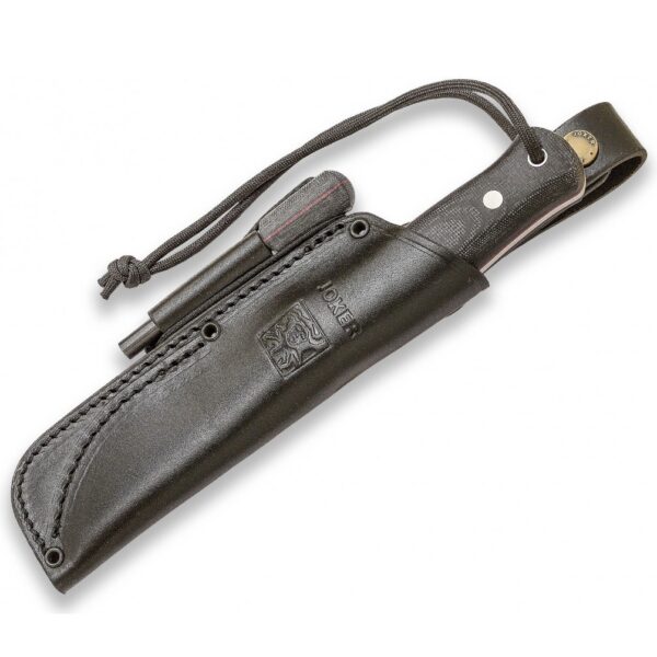 cm138 p joker bushcraft bushlord survival firesteel micarta canvas black noz futrola