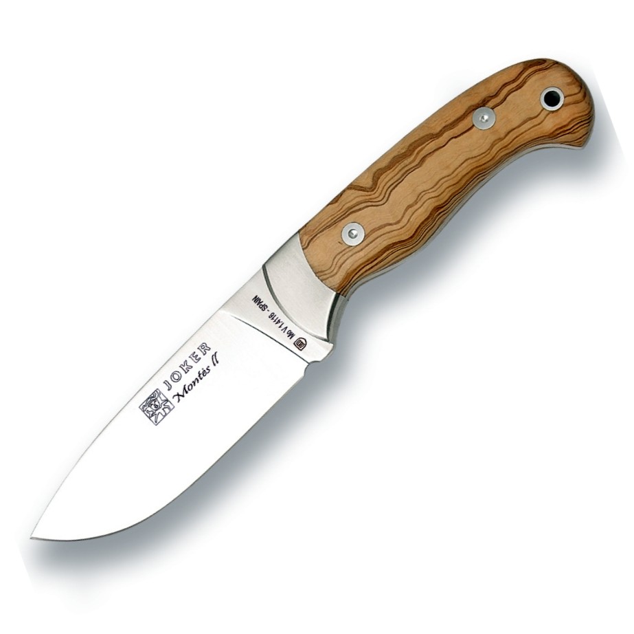 joker co08 olive wood 10 cm stainless steel full tang blade outdoor knife noz joker co08 olive wood 10 cm stainless steel full tang blade outdoor knife noz
